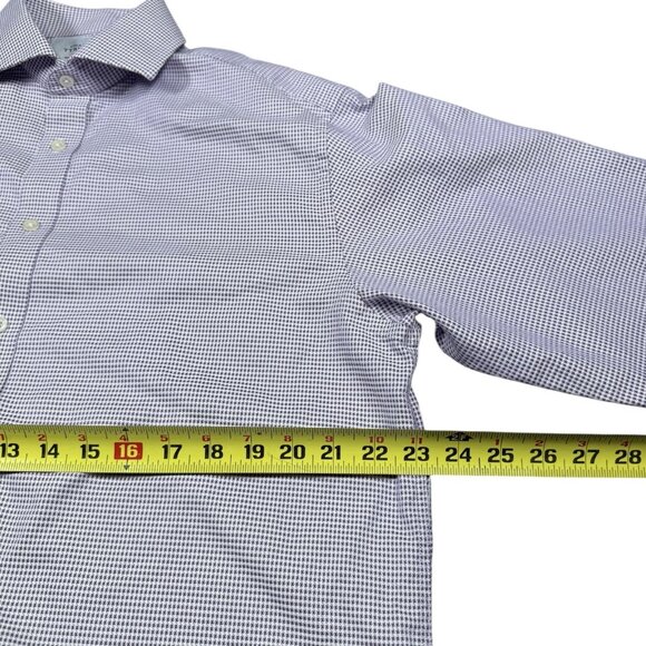 Charles Tyrwhitt Men’s 16-1/2 36 Purple Dress Shirt Classic Fit Button Down - Picture 6 of 6